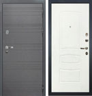 Входная дверь Лекс Легион 3К Софт графит Белая шагрень (панель №68)