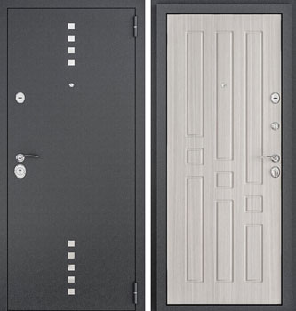 Входная дверь Квадро Лиственница белая