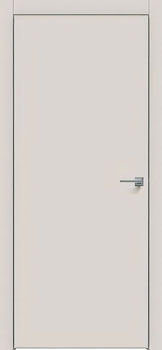 Межкомнатная дверь L10 кромка ALUM Сатин серый