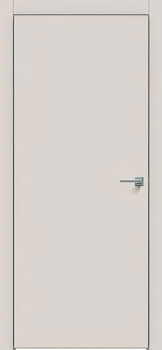 Межкомнатная дверь L10 кромка ПВХ Сатин серый