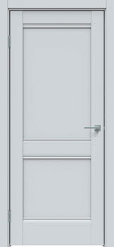 Межкомнатная дверь L11 Сатин серый