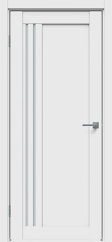 Межкомнатная дверь L15 Сатин белый
