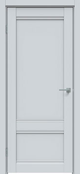 Межкомнатная дверь L16 Сатин серый
