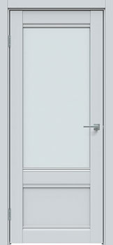Межкомнатная дверь L17 Сатин серый