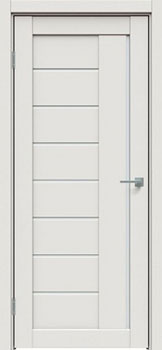 Межкомнатная дверь L8 Сатин белый